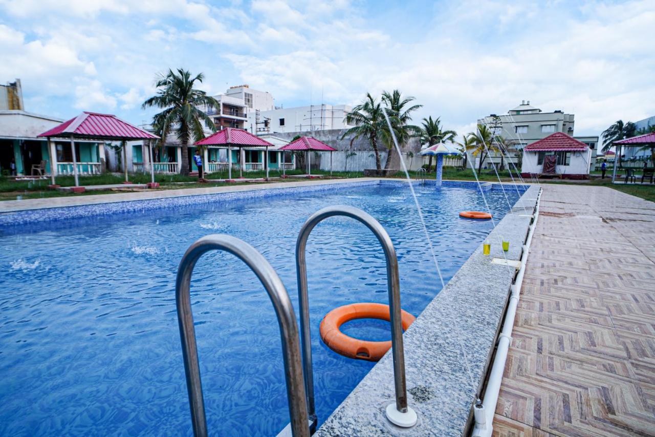 Silver Sand Eco Resort !! Beachfront !! With Biggest Pool And Huge Open Area !! Ideal For Weddings !! Couple Friendly !! Mandarmani Exteriér fotografie